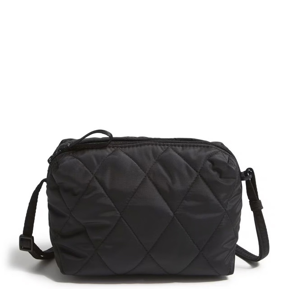 new Vera Bradley Ultralight Camera small Bag Crossbody in black